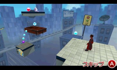 画像集#001のサムネイル/視点が変われば新たな発見も。「ナイトメアパズル クラッシュ3D」2次元と3次元を切り替えてゴールまでのルートを探す基本的なゲーム内容を紹介