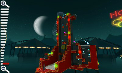 画像集#001のサムネイル/「ナイトメアパズル クラッシュ3D」,新ワールド「テーマパーク」の情報が公開に
