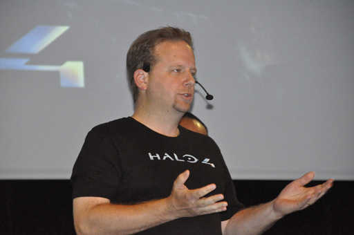 画像集#022のサムネイル/「Halo 4」の国内初となるデモプレイや,「バイオハザード6」の新情報も明かされた「Xbox 360 『大』感謝祭 2012 夏」のプレス向け発表会をレポート