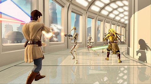 画像集#004のサムネイル/［E3 2011］オレはジェダイだった。「Kinect STAR WARS」などMicrosoftブースで体験したKinect対応タイトルをまとめてレポート