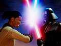 「Kinect スター・ウォーズ」は4月5日に発売。ジェダイとして,修行から,シスとのデュエル,ポッドレース,そして“ダンス”までを楽しめてしまう一作