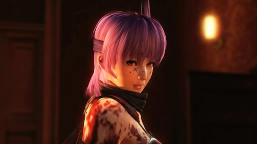 画像集#003のサムネイル/シリーズファン納得の難度と爽快感――Wii U「NINJA GAIDEN 3: Razor's Edge」を先行プレイ。プレイアブルになって鮮血を浴びるあやねの姿も妖艶だ