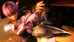 画像集#010のサムネイル/シリーズファン納得の難度と爽快感――Wii U「NINJA GAIDEN 3: Razor's Edge」を先行プレイ。プレイアブルになって鮮血を浴びるあやねの姿も妖艶だ