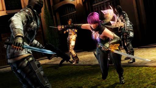 画像集#015のサムネイル/シリーズファン納得の難度と爽快感――Wii U「NINJA GAIDEN 3: Razor's Edge」を先行プレイ。プレイアブルになって鮮血を浴びるあやねの姿も妖艶だ