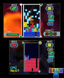 画像集#004のサムネイル/25種類のモードを収録したニンテンドー3DS版「テトリス」は10月20日に発売。「AR」機能を生かした新モードや新ルールが登場
