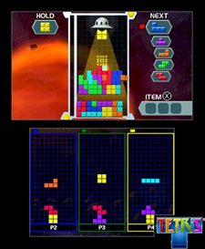 画像集#007のサムネイル/25種類のモードを収録したニンテンドー3DS版「テトリス」は10月20日に発売。「AR」機能を生かした新モードや新ルールが登場