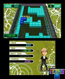 画像集#008のサムネイル/25種類のモードを収録したニンテンドー3DS版「テトリス」は10月20日に発売。「AR」機能を生かした新モードや新ルールが登場