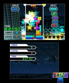 画像集#012のサムネイル/25種類のモードを収録したニンテンドー3DS版「テトリス」は10月20日に発売。「AR」機能を生かした新モードや新ルールが登場