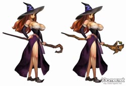 画像集#030のサムネイル/「ドラゴンズクラウン」,依頼の受注から達成までの概要などを紹介。描き下ろしイラスト「トレジャーアート」全50種のコンプリートを目指そう