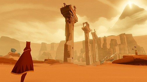 画像集#002のサムネイル/［Gamescom］この独特の映像美は一見の価値あり。PS3用オンラインアドベンチャー「Journey」の最新ムービーを掲載