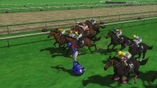 画像集#009のサムネイル/「Champion Jockey: Gallop Racer & GI Jockey」,競馬場を駆けるのは馬だけじゃない。DLCには“メカウマ”やタイガー,モトスケートが登場