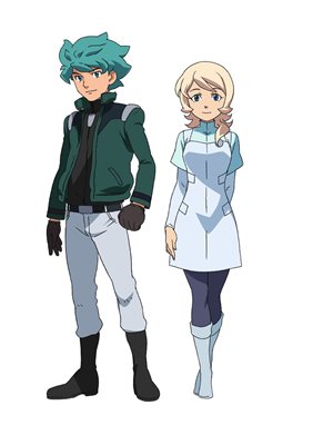 画像集#001のサムネイル/「機動戦士ガンダムAGE ユニバースアクセル/コズミックドライブ」には22歳のフリットが戦う外伝シナリオが収録。初回封入特典の内容も明らかに