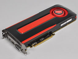 画像集#002のサムネイル/Radeon HD 7970レビュー（前編）。アーキテクチャとプロセス技術の進化で，シングルGPU世界最速の座を奪還