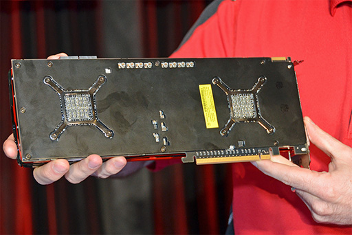 画像集#002のサムネイル/［GDC 2013］AMD，デュアルGPU搭載カード「Radeon HD 7990」をついに披露。ただし詳細は未公開