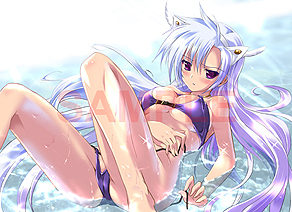 画像集#002のサムネイル/PSP「白銀のカルと蒼空の女王」,駒都えーじ氏の描き下ろしイラストをあしらった店舗別購入特典を公開
