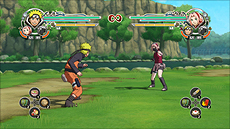画像集#001のサムネイル/「NARUTO−ナルト− 疾風伝 ナルティメットストームジェネレーション」のバトルシステムが公開に。今作に収録される新作アニメは65分以上