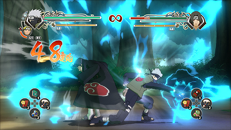 画像集#009のサムネイル/「NARUTO−ナルト− 疾風伝 ナルティメットストームジェネレーション」のバトルシステムが公開に。今作に収録される新作アニメは65分以上