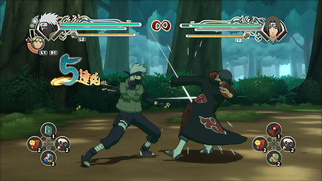 画像集#022のサムネイル/「NARUTO−ナルト− 疾風伝 ナルティメットストームジェネレーション」のバトルシステムが公開に。今作に収録される新作アニメは65分以上