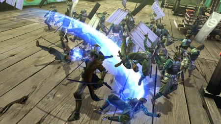 画像集#011のサムネイル/「戦国BASARA3 宴」,独眼竜の懐刀“片倉小十郎”のプレイムービーが公開。達人による“先の先”の太刀捌きを見よ