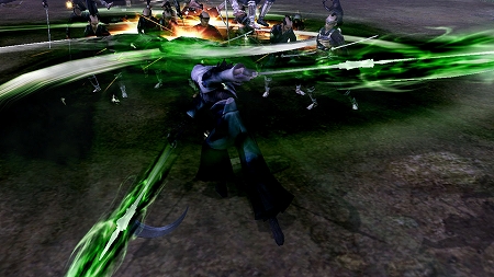 画像集#008のサムネイル/「戦国BASARA3 宴」正体不明の高僧「天海」のプレイムービーをUp。敵の“魂”を吸って恍惚状態となり，禍々しい攻撃を繰り出すアブないやつ