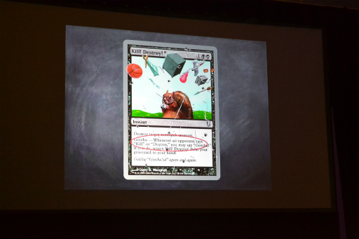 画像集 No.050のサムネイル画像 / ［GDC 2016］「Magic: The Gathering」を20年間デザインしてきたMark Rosewater氏が，自身の経験から得た“20の教訓”を語る