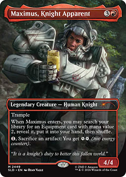 画像ギャラリー No.004のサムネイル画像 / 「MTG」×「Fallout」のコラボコレクション「Secret Lair: Rad Superdrop」，1月27日に発売。ドラマ版のキャラクターなどをカード化