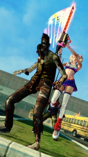 画像集#007のサムネイル/「LOLLIPOP CHAINSAW」の最新情報とムービーが到着。本作の世界設定から,主人公ジュリエットの基本アクションやコンボまでをチェック
