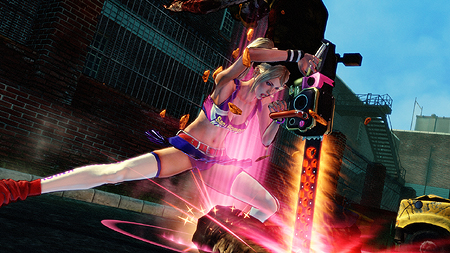 画像集#009のサムネイル/「LOLLIPOP CHAINSAW」の最新情報とムービーが到着。本作の世界設定から,主人公ジュリエットの基本アクションやコンボまでをチェック