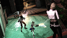 画像集#044のサムネイル/「LOLLIPOP CHAINSAW」最新情報。スターリング家三姉妹が総登場するステージ5と,同ステージのボス「ルイス」の情報チェック