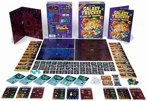 画像集 No.005のサムネイル画像 / タイルの山から宇宙船を組み上げろ! ボードゲーム「ギャラクシートラッカー」拡張セット“キープ・オン・トラッキング”が5月上旬発売
