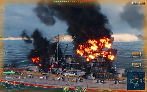 画像集 No.012のサムネイル画像 / 金剛,出撃。ついに始まった「World of Warships」クローズドβテストの第一印象を徳岡正肇氏が語る