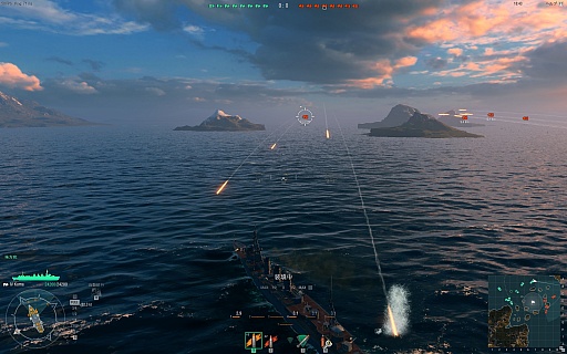 画像集 No.020のサムネイル画像 / 金剛,出撃。ついに始まった「World of Warships」クローズドβテストの第一印象を徳岡正肇氏が語る