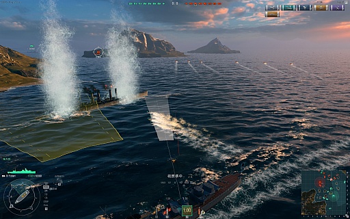 画像集 No.029のサムネイル画像 / 金剛,出撃。ついに始まった「World of Warships」クローズドβテストの第一印象を徳岡正肇氏が語る