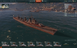画像集 No.049のサムネイル画像 / 金剛,出撃。ついに始まった「World of Warships」クローズドβテストの第一印象を徳岡正肇氏が語る