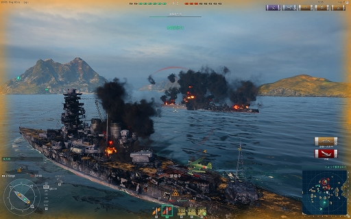 画像集 No.073のサムネイル画像 / 金剛,出撃。ついに始まった「World of Warships」クローズドβテストの第一印象を徳岡正肇氏が語る
