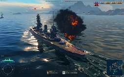 画像集 No.075のサムネイル画像 / 金剛,出撃。ついに始まった「World of Warships」クローズドβテストの第一印象を徳岡正肇氏が語る