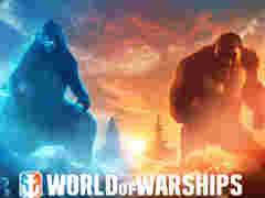 ゴジラ勝つか? コング勝つか? 「World of Warships」で世紀の大決斗! 日米の戦艦が「ゴジラvsコング」仕様になって登場