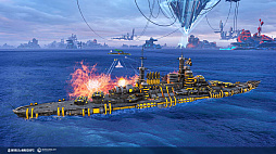 画像集#025のサムネイル/「World of Warships」で最新アップデート実施。新ブランチのドイツ戦艦へのアーリーアクセスと,ハロウィンイベントが明らかに