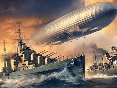 「World of Warships」に最新アップデート“0.11.1”実施。新たな期間限定モード“飛行船ダービー”や新航空母艦2隻が登場