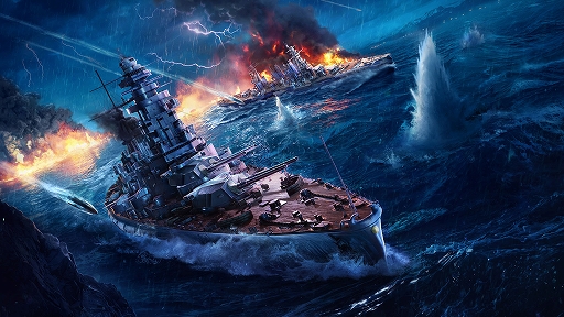 画像集 No.001のサムネイル画像 / 「World of Warships」，日本戦艦の弓張，安達太良，豊後がアーリーアクセスに登場。「Heroes of Might and Magic III」とのコラボも実施