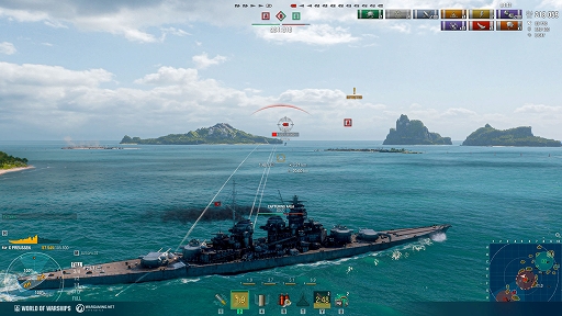 画像集 No.007のサムネイル画像 / 「World of Warships」にハイスクール・フリートのメンバーが再登場。「World of Warships: Legends」には，ホロライブメンバーが参戦
