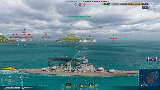 画像集 No.008のサムネイル画像 / 「World of Warships」にハイスクール・フリートのメンバーが再登場。「World of Warships: Legends」には，ホロライブメンバーが参戦