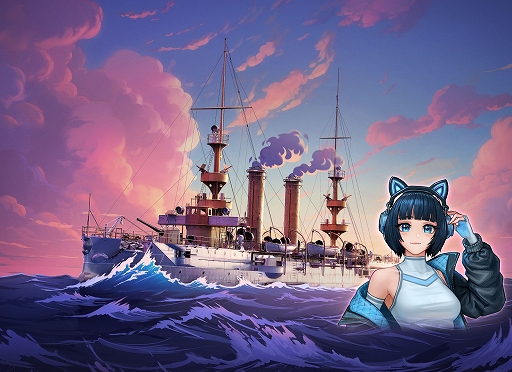 画像集 No.016のサムネイル画像 / 「World of Warships」にハイスクール・フリートのメンバーが再登場。「World of Warships: Legends」には，ホロライブメンバーが参戦