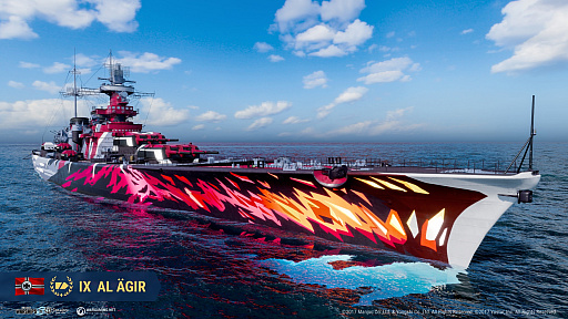 画像集 No.005のサムネイル画像 / オンライン海戦アクション「World of Warships」，「アズールレーン」とのコラボ第6弾開始。5人のコラボ艦長と3隻のプレミアム艦艇が参戦に