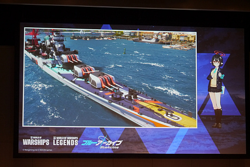 画像集 No.019のサムネイル画像 / 「World of Warships」×「ブルーアーカイブ」スペシャルトークショーレポート。艦船のカラーリングなどコラボに向けたこだわりが明かされた