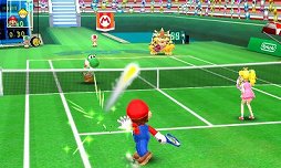 画像集#009のサムネイル/「マリオテニス オープン」は“みんなで遊べる”シリーズ最新作。オンラインやすれちがい通信を使った対戦に対応