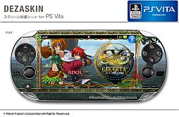 画像集#002のサムネイル/「イース セルセタの樹海」仕様のPS Vita用スクリーン保護シートが9月発売