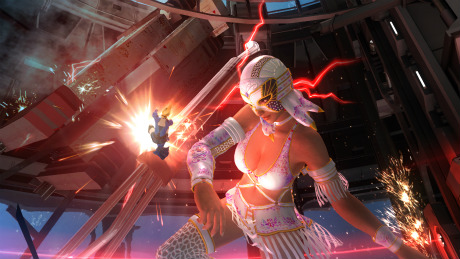 画像集#002のサムネイル/「DEAD OR ALIVE 5」の店頭体験会が9月15日にヤマダ電機 池袋LABI1にて開催。当日は早矢仕プロデューサーによるトークも