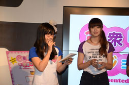 画像集#007のサムネイル/アイドルユニット「アイドリング!!!」のメンバーと「ぷよぷよ！！」で勝負。東京ジョイポリスで行われたゲーム大会の模様をレポート