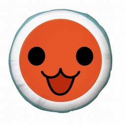 画像集#004のサムネイル/「太鼓の達人」の一番くじに登場。ドンちゃんのフェイスクッションなどが当たる